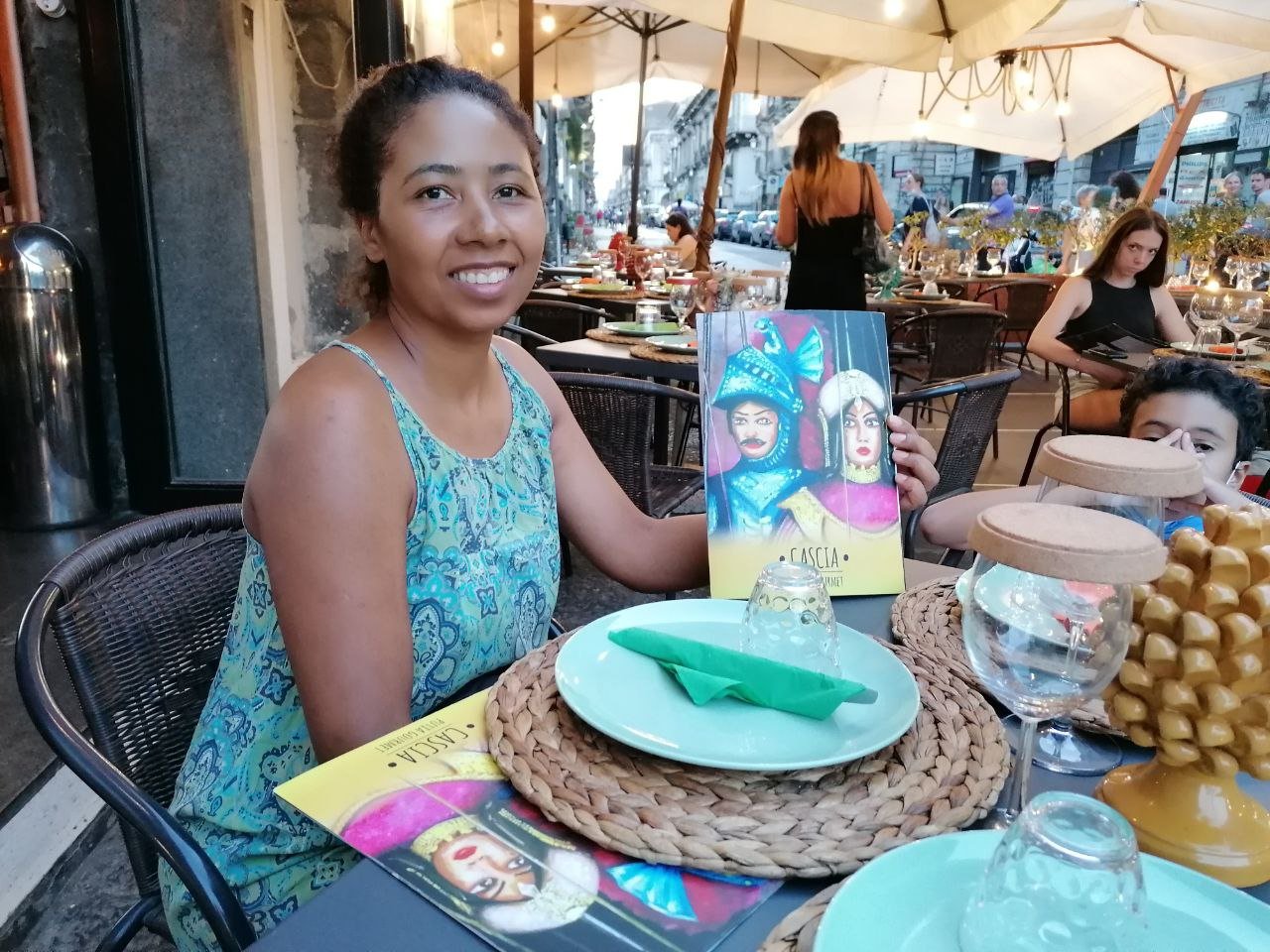 Experiência gastronômica em viagem